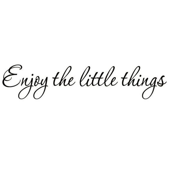 Enjoy the Little Things Wall Decal - Picture 2 of 2
